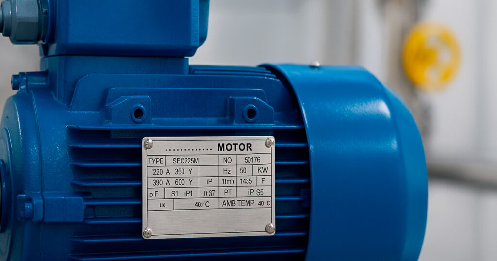 Como Ler a Placa do Motor Elétrico e Evitar Falhas na Instalação