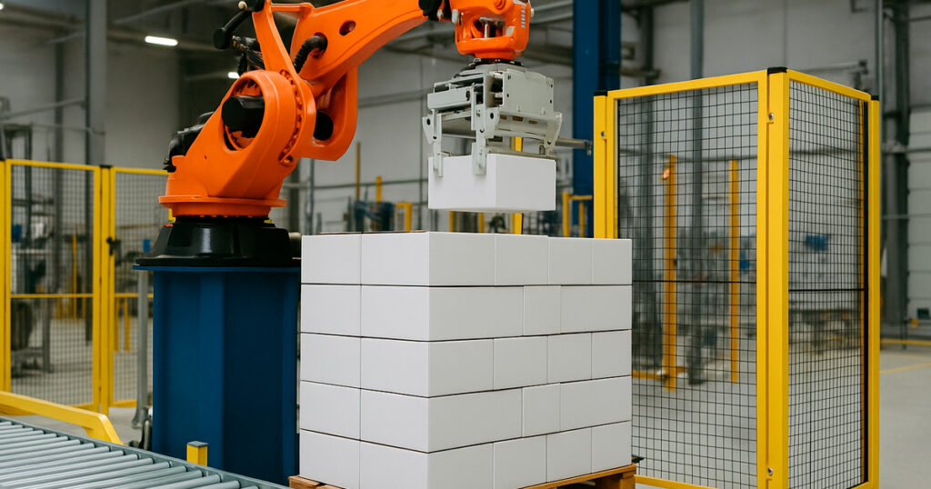 Paletização Industrial: Eficiência, Segurança e Produtividade em Movimento